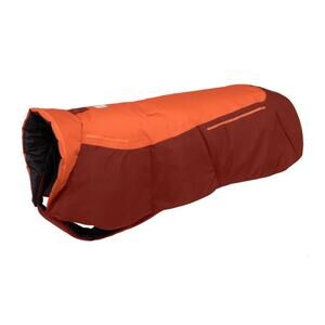 NWT Ruffwear Vert Waterproof Dog Coat Jacket Orange Gray Size L Retail $99